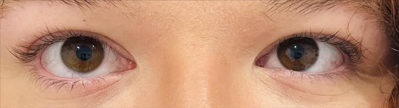 Before eyelash extensions application - Natural lashes