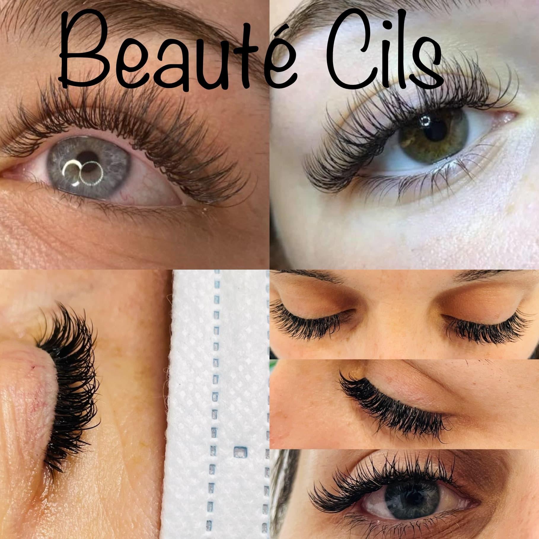 Eyelash extensions Beauté Cils Saint-Lin 1 - Russian volume, classic and hybrid