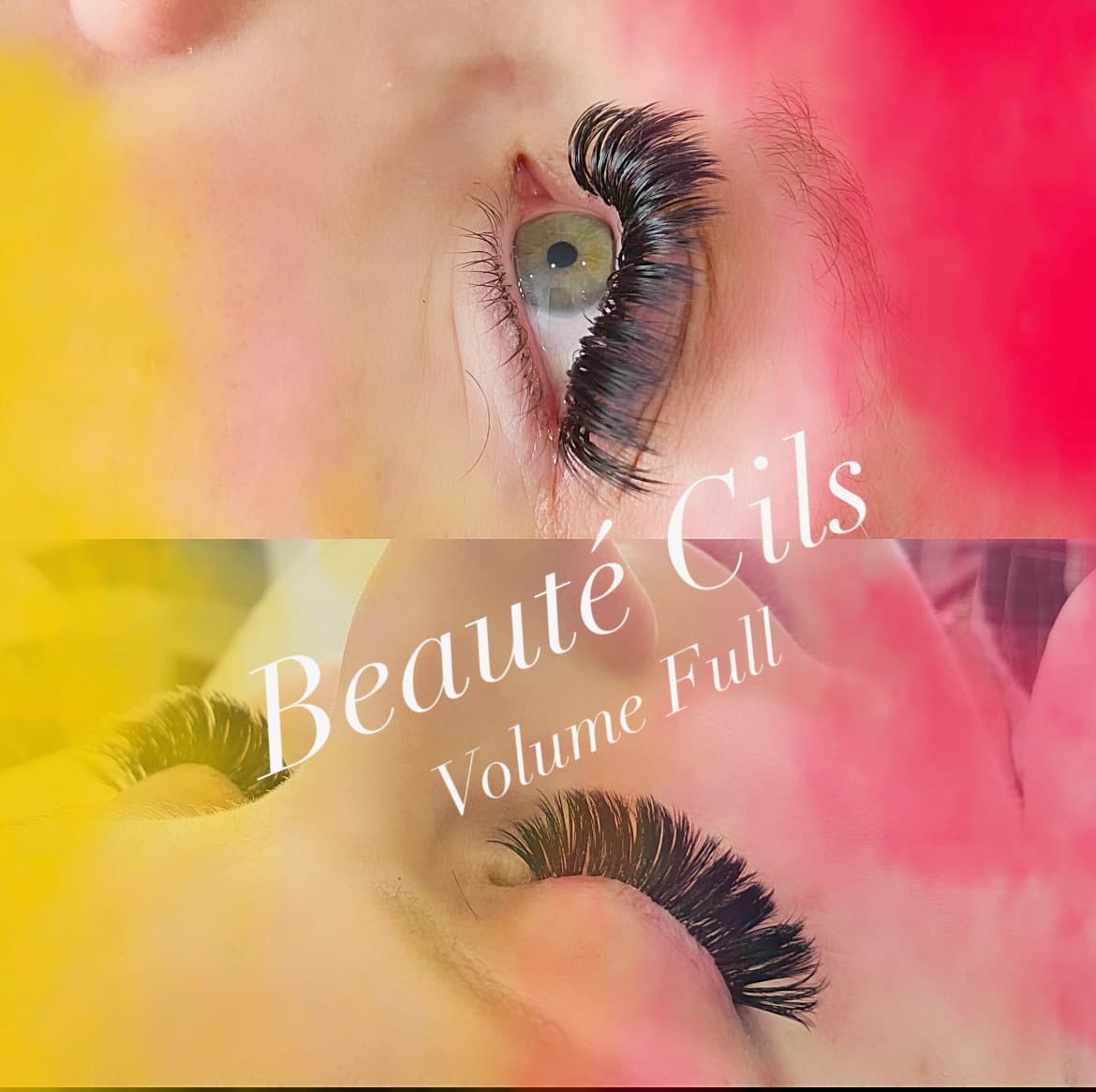 Eyelash extensions Beauté Cils Saint-Lin 22 - Russian volume, classic and hybrid