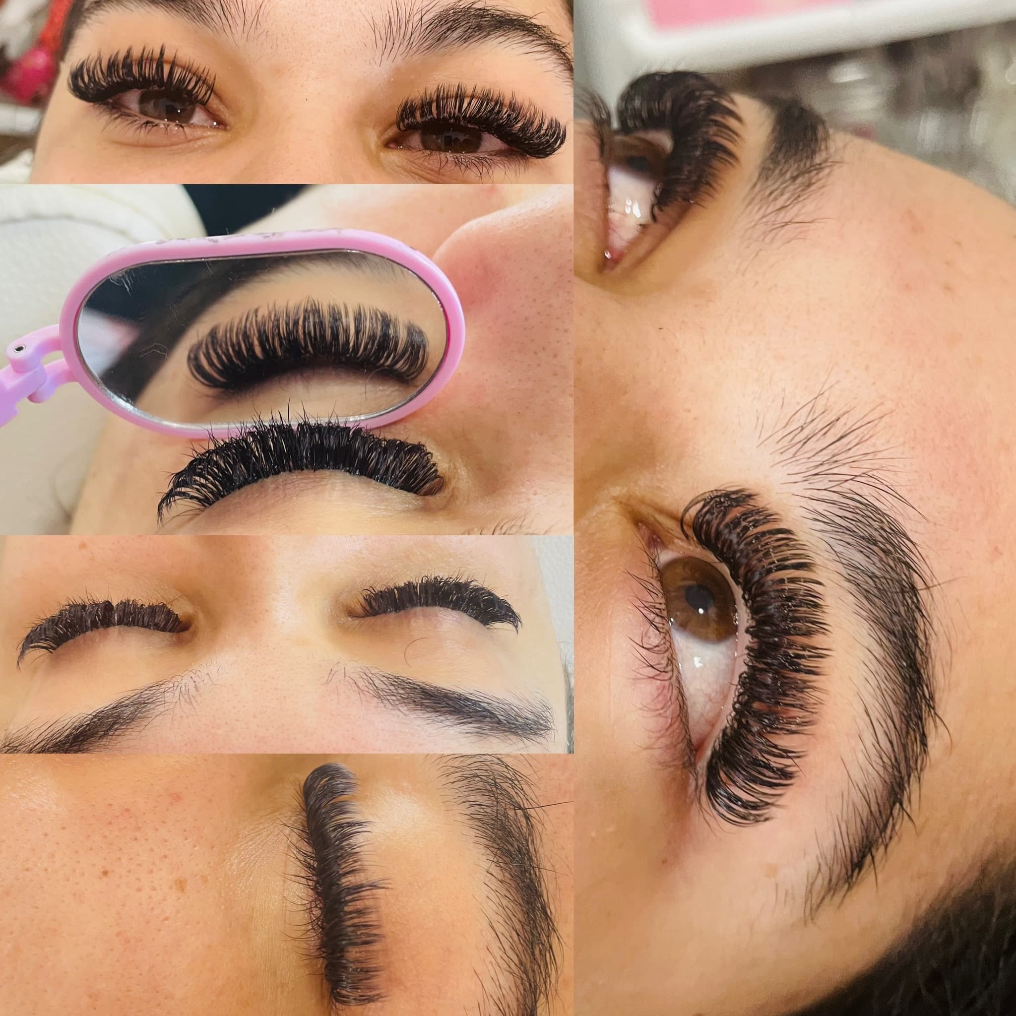 Eyelash extensions Beauté Cils Saint-Lin 33 - Russian volume, classic and hybrid
