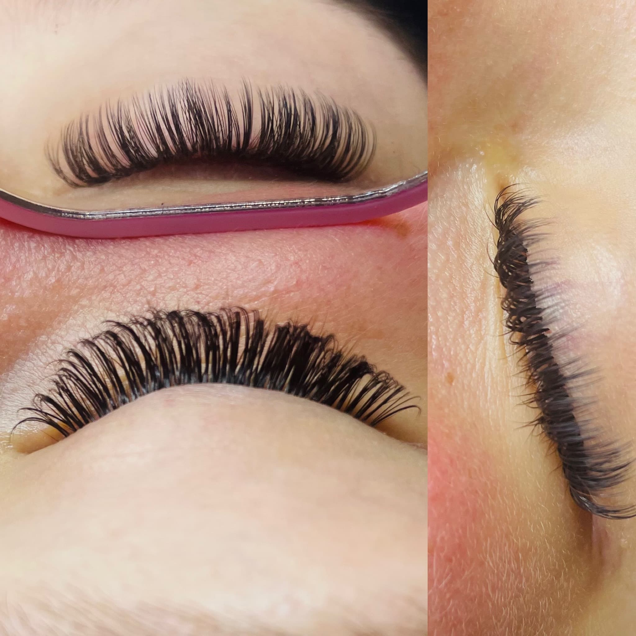 Eyelash extensions Beauté Cils Saint-Lin 36 - Russian volume, classic and hybrid
